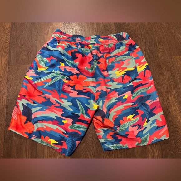 Neff Thunder Tropic Hot Tub Boardshorts Multicolored Floral Camo Size Large - Picture 5 of 10